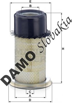 Vzduchový filter MANN FILTER C 21 012