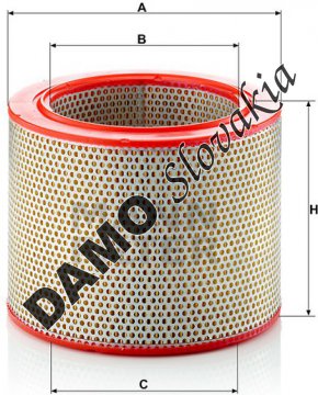 Vzduchový filter MANN FILTER C 21 138/7