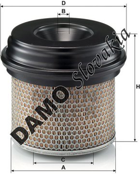 Vzduchový filter MANN FILTER C 21 338