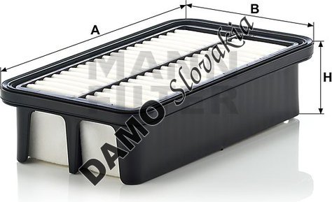 Vzduchový filter MANN FILTER C 2219