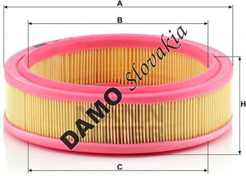 Vzduchový filter MANN FILTER C 2233/1