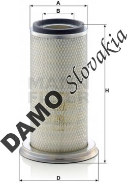 Vzduchový filter MANN FILTER C 22 025