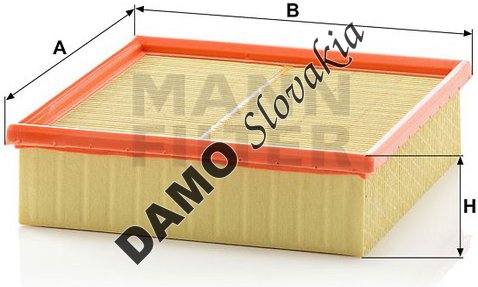 Vzduchový filter MANN FILTER C 22 117