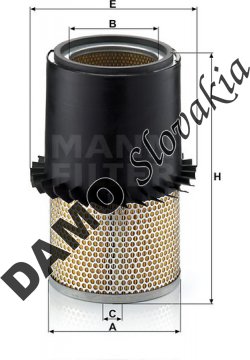 Vzduchový filter MANN FILTER C 22 337