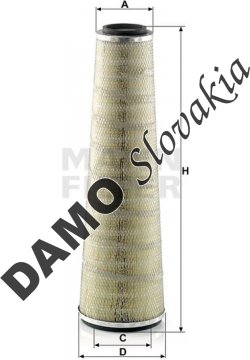 Vzduchový filter MANN FILTER C 22 835