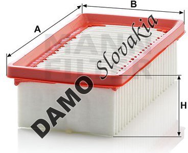 Vzduchový filter MANN FILTER C 2325