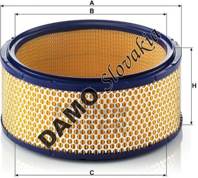 Vzduchový filter MANN FILTER C 2360