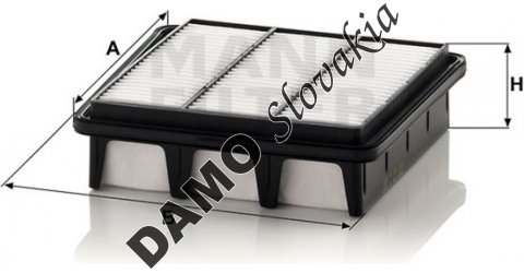 Vzduchový filter MANN FILTER C 23 006