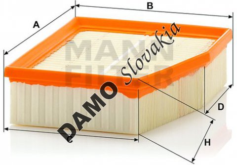 Vzduchový filter MANN FILTER C 23 124