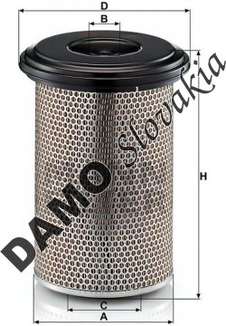 Vzduchový filter MANN FILTER C 23 440