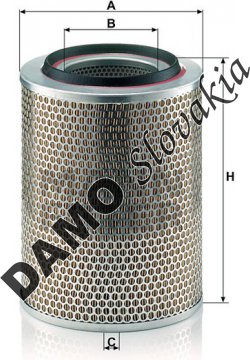 Vzduchový filter MANN FILTER C 23 440/2