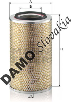 Vzduchový filter MANN FILTER C 23 440/3