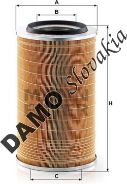 Vzduchový filter MANN FILTER C 23 440/4