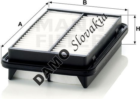 Vzduchový filter MANN FILTER C 2432