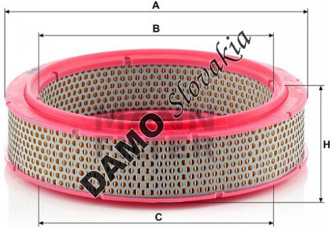 Vzduchový filter MANN FILTER C 2436/1