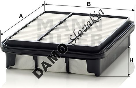 Vzduchový filter MANN FILTER C 2438
