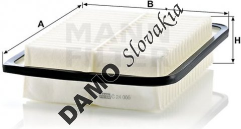 Vzduchový filter MANN FILTER C 24 005