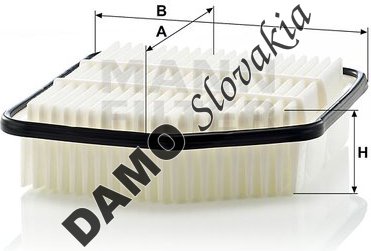 Vzduchový filter MANN FILTER C 24 007