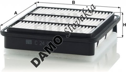 Vzduchový filter MANN FILTER C 24 011