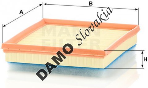 Vzduchový filter MANN FILTER C 24 017