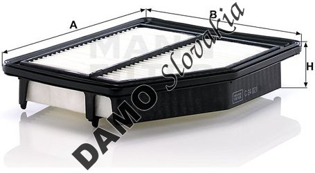 Vzduchový filter MANN FILTER C 24 021