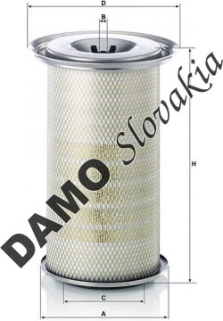 Vzduchový filter MANN FILTER C 24 037