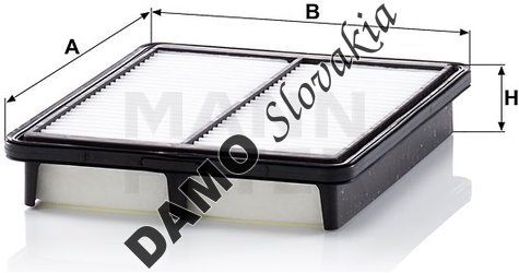 Vzduchový filter MANN FILTER C 24 042