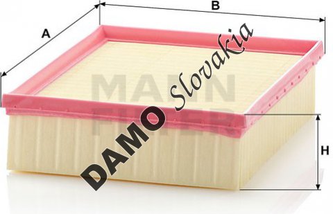 Vzduchový filter MANN FILTER C 24 123/2