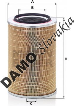 Vzduchový filter MANN FILTER C 24 508/1