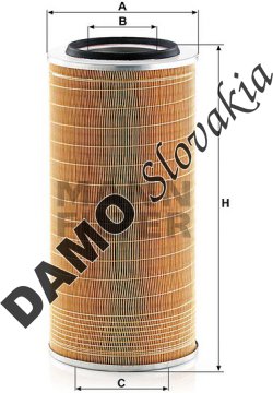 Vzduchový filter MANN FILTER C 24 650/8