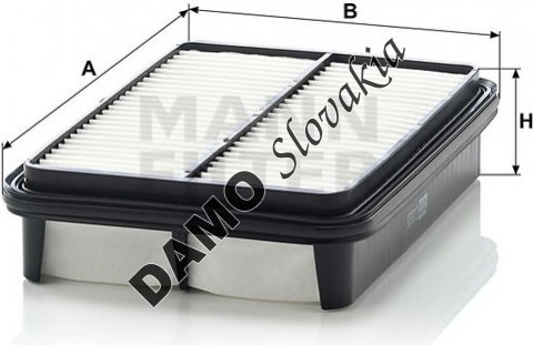 Vzduchový filter MANN FILTER C 2535