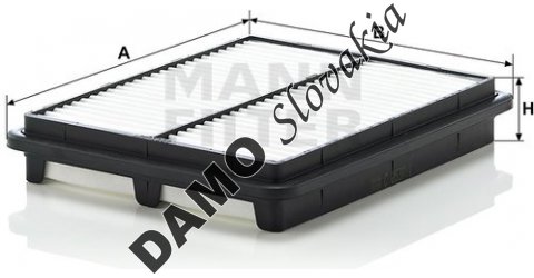 Vzduchový filter MANN FILTER C 2537/1