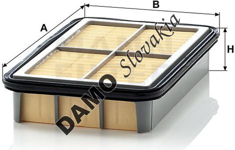 Vzduchový filter MANN FILTER C 2568
