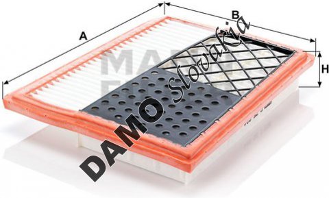 Vzduchový filter MANN FILTER C 25 004
