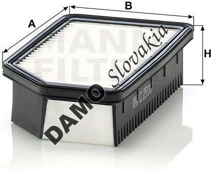 Vzduchový filter MANN FILTER C 25 013