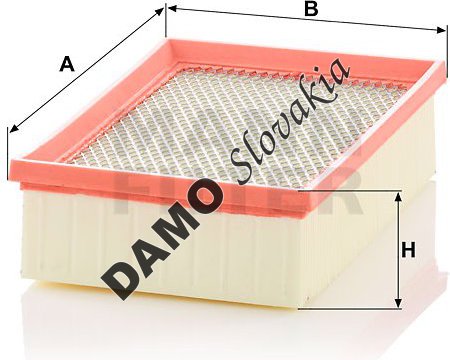 Vzduchový filter MANN FILTER C 25 021