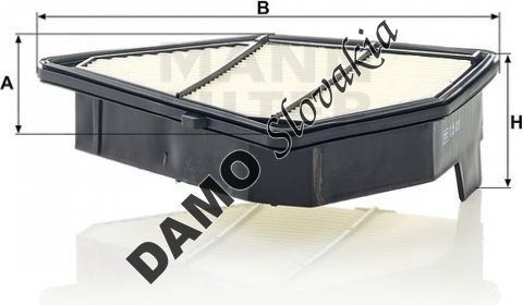 Vzduchový filter MANN FILTER C 25 028