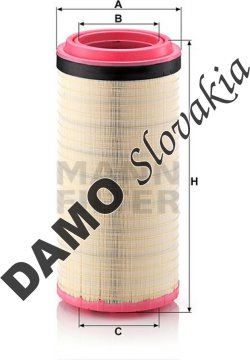 Vzduchový filter MANN FILTER C 25 1020