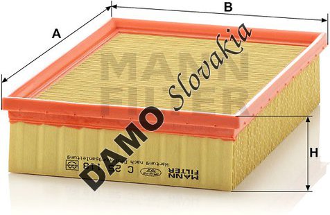 Vzduchový filter MANN FILTER C 25 118