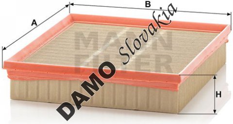 Vzduchový filter MANN FILTER C 25 135
