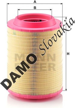 Vzduchový filter MANN FILTER C 25 660/2