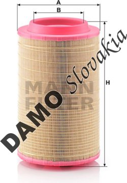 Vzduchový filter MANN FILTER C 25 860/5