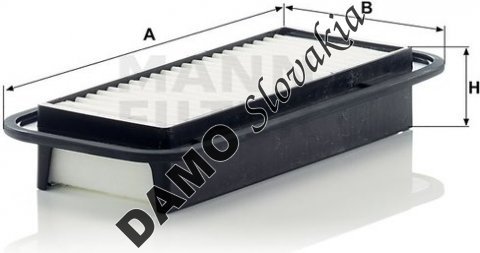 Vzduchový filter MANN FILTER C 2610