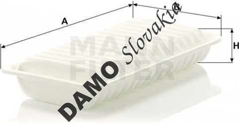 Vzduchový filter MANN FILTER C 2620