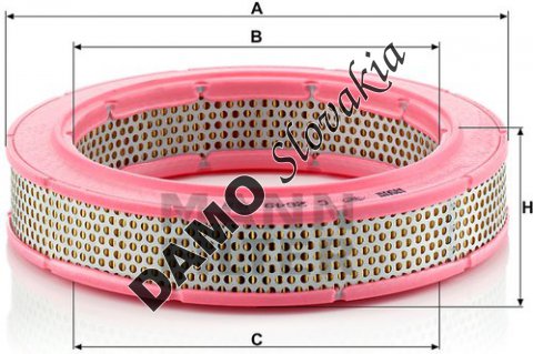 Vzduchový filter MANN FILTER C 2649