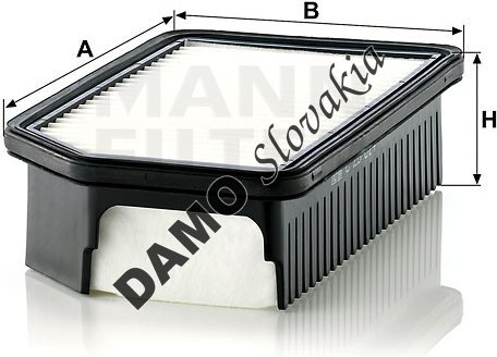 Vzduchový filter MANN FILTER C 26 014
