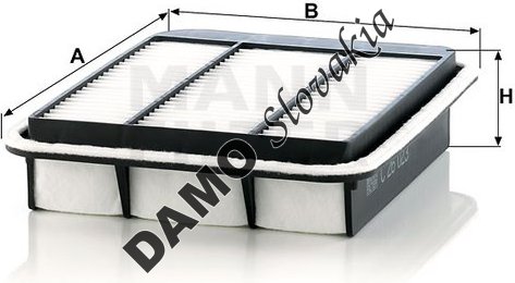 Vzduchový filter MANN FILTER C 26 023