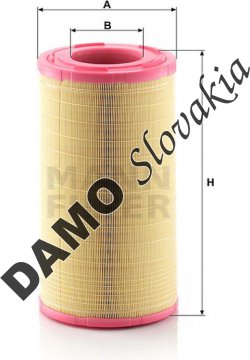 Vzduchový filter MANN FILTER C 26 1005