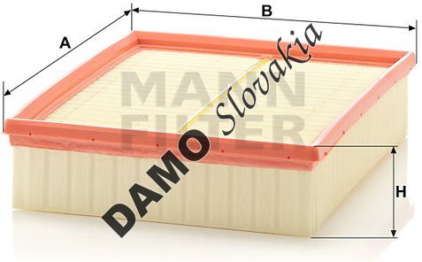 Vzduchový filter MANN FILTER C 26 168