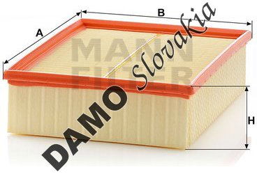 Vzduchový filter MANN FILTER C 26 206/1